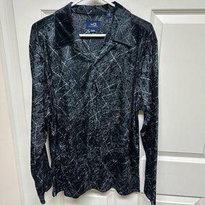 Vintage 90s Wilke Rodrigues Poly Button-Down Shirt